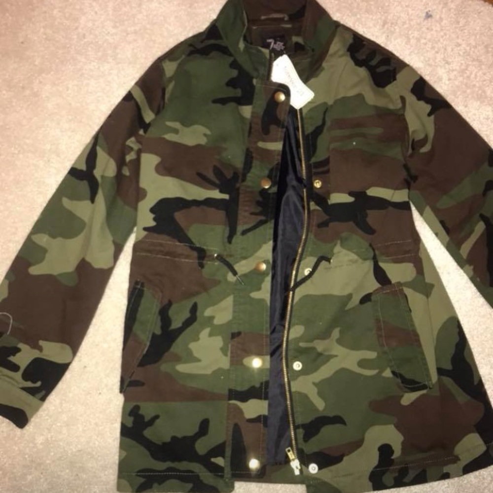Girls camo jacket